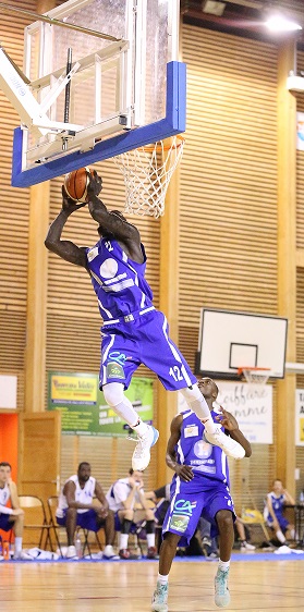 Khadim Sene et le BBV étaient trop hauts pour Montauban (photo : Guillaume Poumarede)