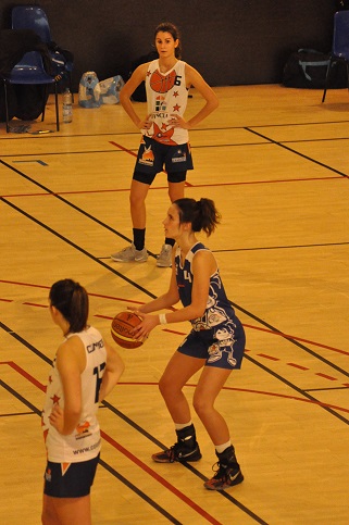 Juliette Giordano et Tournefeuille ont remporté le derby face à Colomiers (photo : Elie Fedensieu)